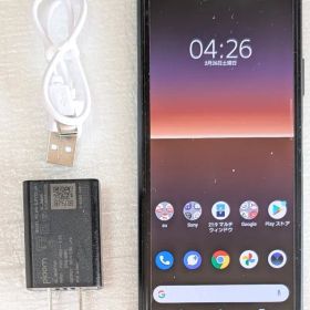 SONY Xperia 10II au SOV43 ブラック 64GB