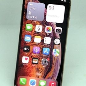 Apple iPhoneXS Max MT6W2J/A 256GB ゴールド docomo〇判定/SIMロックあり