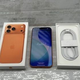 ◇ 1円~スタート! iPhone17pro max 512GB コズミックオレンジ 美品 箱付き 現状品 KW213698
