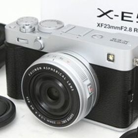 【全額返金保証】極美品｜富士フイルム FUJIFILM X-E5 XF23mmレンズキット [シルバー]（センサー清掃済） CA01-R3171-2K2