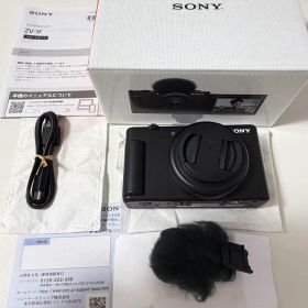 【保証期間あり】【美品】SONY VLOGCAM ZV-1F ブラック