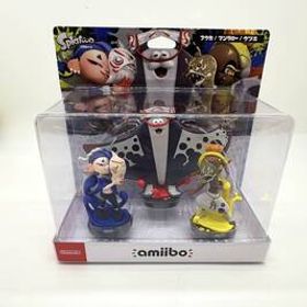 amiibo すりみ連合セット[フウカ／ウツホ／マンタロー]（スプラトゥーンシリーズ）
