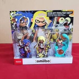 amiibo トリプルセット[インクリング【イエロー】／オクトリング【ブルー】／コジャケ]（スプラトゥーンシリーズ）