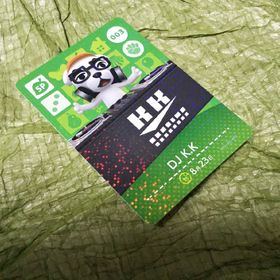 A364『どうぶつの森ａｍｉｉｂｏカード ＳＰ ００３ ＤＪ Ｋ．Ｋ』(シングルカード)