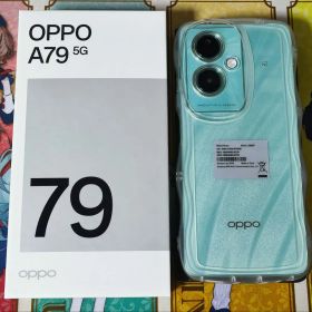 OPPO A79 5G グローグリーン ケース2つ付き！