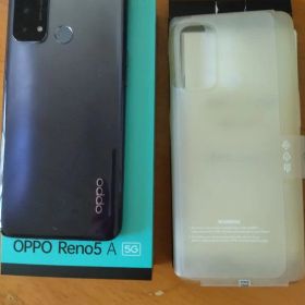 中古品 OPPO Reno5 A 128GB シルバーブラック Y!mobile