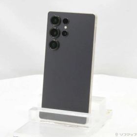 〔中古品〕 Galaxy S25 Ultra 256GB チタニウムブラック SM-S938QZKASJP SIMフリー【258】