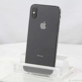 〔中古品〕 iPhoneXS 64GB スペースグレイ MTAW2J／A SoftBank【258】
