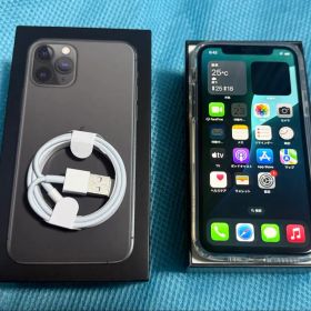 【箱付き】Apple iPhone 11 Pro 64GB スペースグレイ