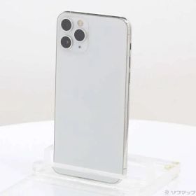〔中古品〕 iPhone11 Pro 64GB シルバー MWC32J／A SIMフリー【258】