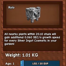 Silver Piggy 8匹 | ロブロックス(ROBLOX)のアカウントデータ、RMTの販売・買取一覧