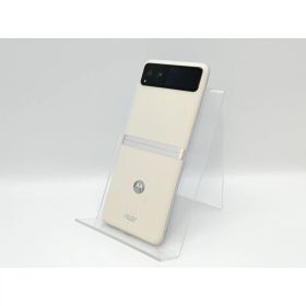 【中古】MOTOROLA 国内版 【SIMフリー】 motorola razr 40 バニラクリーム 8GB 256GB PAYC0001JP【京都】保証期間1ヶ月【ランクA】