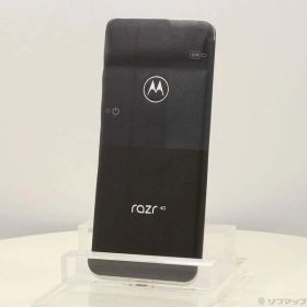 【中古】Motorola(モトローラ) motorola razr 40 256GB バニラクリーム PAYC0001JP SIMフリー 【349-ud】