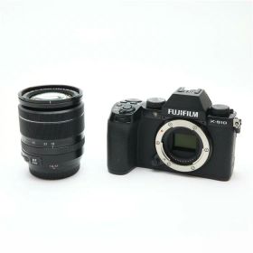 【中古】 《良品》 FUJIFILM X-S10 XF18-55mmレンズキット ブラック [ デジタルカメラ ]