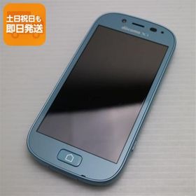 超美品 F-06F らくらくスマートフォン3 エアーブルー 即日発送 スマホ FUJITSU DoCoMo 本体 白ロム あすつく 土日祝発送OK