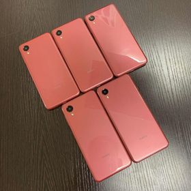 5台セット Galaxy A23 5G SCG18 64GB レッド 国内版 SIMフリー 送料無料