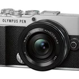 ★OLYMPUS / オリンパス OLYMPUS PEN E-P7 14-42mm EZレンズキット [シルバー]【デジタル一眼カメラ】【送料無料】