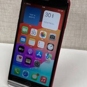 iPhoneSE（第2世代）/64GB/レッド★バッテリー非純正