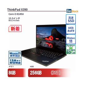 中古 ノートパソコン Lenovo レノボ ThinkPad X390 20Q0000BJP Core i3 メモリ：8GB 6ヶ月保証