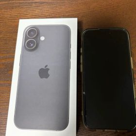 【美品】iPhone16 256GB ブラック バッテリー100％