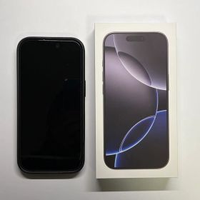 【超美品】iPhone16 Pro 256GB SIMフリー バッテリー92%