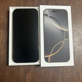 iPhone 16 Pro 256GB SIMフリー 最大容量100%