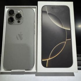 iPhone16Pro256GB ナチュラルチタニウム バッテリー100%未使用