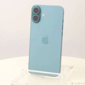 〔中古品〕 iPhone16 Plus 128GB ティール MXVF3J／A SIMフリー【262】