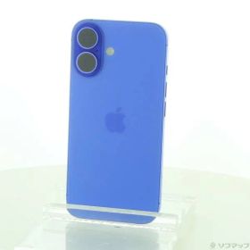 〔中古品〕 iPhone16 256GB ウルトラマリン MYE03J／A SIMフリー【262】