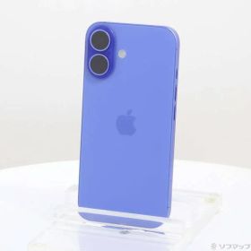 〔中古品〕 iPhone16 256GB ウルトラマリン MYE03J／A SIMフリー【258】