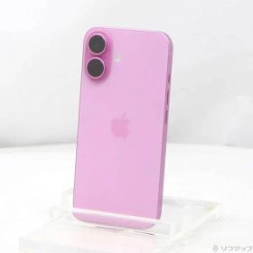 〔中古品〕 iPhone16 256GB ピンク MYDY3J／A SIMフリー【348】