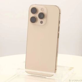 〔中古品〕 iPhone16 Pro 128GB デザートチタニウム MYMX3J／A SIMフリー【344】