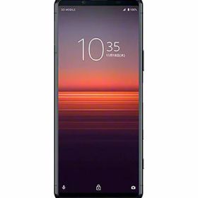 【中古】【安心保証】 Xperia 5 II XQ-AS42[256GB] SIMフリー ブラック