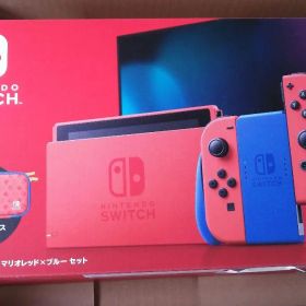 任天堂switch 本体 マリオレッド×ブルー セット 新品未開封