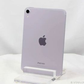〔中古品〕 iPad mini(A17 Pro) 128GB パープル MXPR3J／A SIMフリー【349】