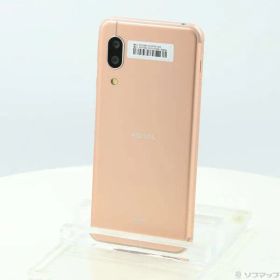 〔中古品〕 AQUOS sense3 64GB ライトカッパー SH-M12 SIMフリー【349】
