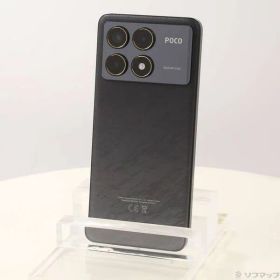 〔中古品〕 POCO F6 Pro 256GB ブラック MZB0HEJJP SIMフリー【344】