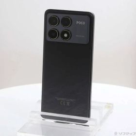 〔中古品〕 POCO F6 Pro 256GB ブラック MZB0HEJJP SIMフリー【377】