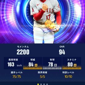 TB投打大谷完凸。| メジャスピ(MLBプロスピリット)のアカウントデータ、RMTの販売・買取一覧
