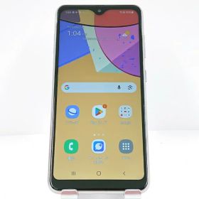 Galaxy A21 シンプル SCV49 au ホワイト 送料無料 本体 c15618 【中古】