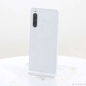 〔中古品〕 Xperia 10 IV 128GB ホワイト XQ-CC44-W1JPCX0 SIMフリー【295】