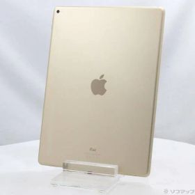 〔中古品〕 iPad Pro 12.9インチ 第1世代 256GB ゴールド NL0V2J／A Wi-Fi【368】