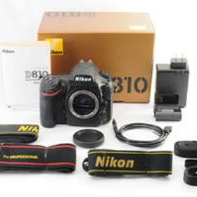 ★S数4456回 超美品★ NIKON ニコン D810 ボディ 元箱 付属品満載★清潔感溢れる綺麗な外観! カビ・クモリなし! 細かく動作確認済! E8