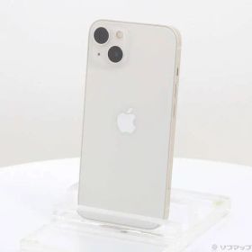 〔中古品〕 iPhone13 128GB スターライト MLND3J／A SIMフリー【371】