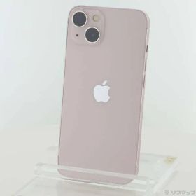 〔中古品〕 iPhone13 128GB ピンク MLNE3J／A SIMフリー【297】