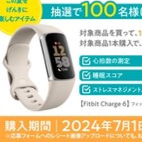 即決! Fitbit Charge6 本体 シルバーアルミニウム 新品未使用未開封