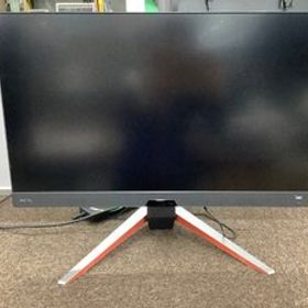 欠品部品有 BenQ MOBIUZ EX2710Q-T ゲーミングモニター 2022年製 付属品電源コードのみ