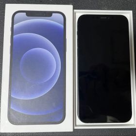 iPhone12 64GB 黒 箱あり 修理履歴ありSIMフリー オマケ付