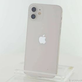 〔中古品〕 iPhone12 64GB ホワイト MGHP3J／A SIMフリー【258】