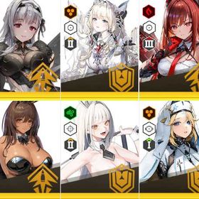 進行垢【🍒⛨画像のキャラ6体⛨🍒】+ジュエル80650+個（集募券合計900+枚） +SSR2 | 勝利の女神NIKKE(メガニケ)のアカウントデータ、RMTの販売・買取一覧